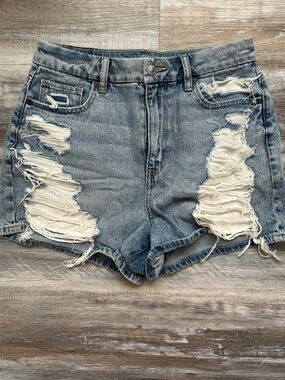 American Eagle high waisted denim shorts